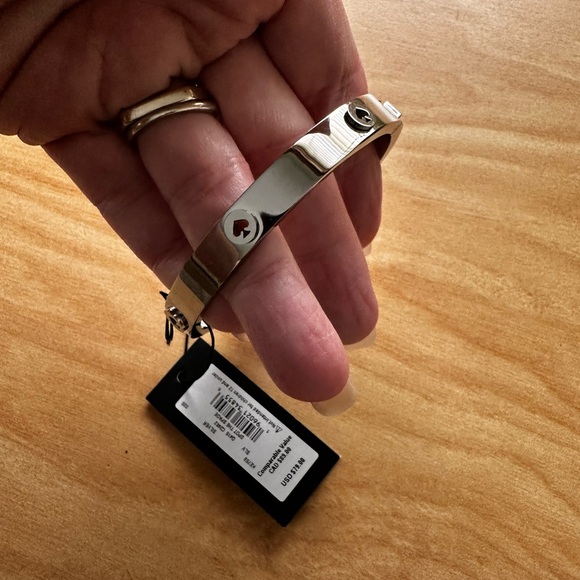 Kate Spade Silver Classic Bangle bracelet - Picture 6 of 14